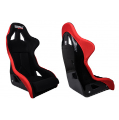 Športové sedadlo Bimarco Cobra III Velúr Čierna Červená