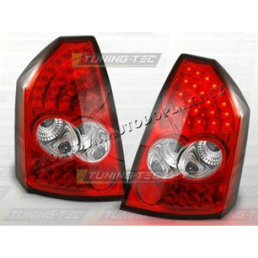 Chrysler 300C 2005-10 zadné LED lampy red white (LDCH02) Chrysler 300C 2005-10 zadné LED lampy red white (LDCH02)