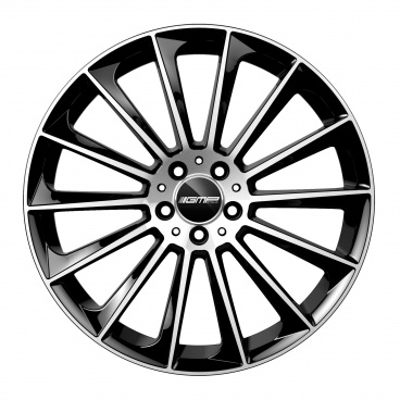 Alu koleso GMP STELLAR black/leštený top 8,5x19 5x112 ET35 Alu koleso GMP STELLAR black/leštený top 8,5x19 5x112 ET35