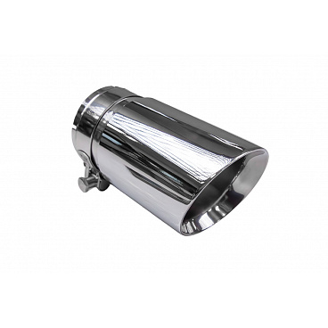 Koncovka tlmiča 101mm vstup 70mm Leštená
