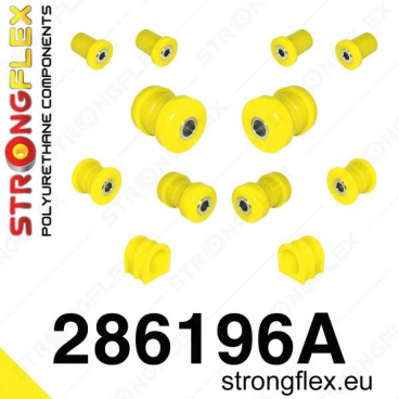 Nissan 350Z StrongFlex Sport sestava silentbloků jen pro přední nápravu 12 ks Nissan 350Z StrongFlex Sport sestava silentbloků jen pro přední nápravu 12 ks
