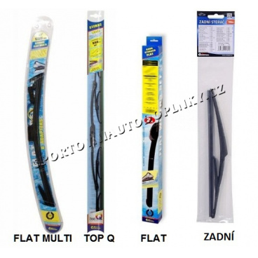 Peugeot 1007 2005-11 stěrače (4 varianty) Peugeot 1007 2005-11 stěrače (4 varianty)