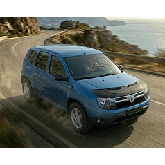 Prevlek prednej časti kapoty čierny karbón Dacia Duster 2010-2018