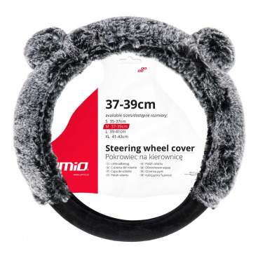 Poťah na volant automobilu SWC-55-M 37-39cm AMIO-04165 Poťah na volant automobilu SWC-55-M 37-39cm AMIO-04165