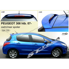 Peugeot 308 htb. 2007+ zadný spojler (EÚ homologácia)