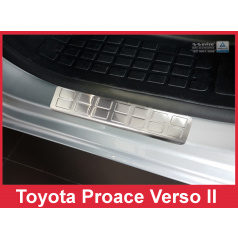 Nerez ochranné lišty prahu dverí 2ks Toyota Proace Verso 2 2016+