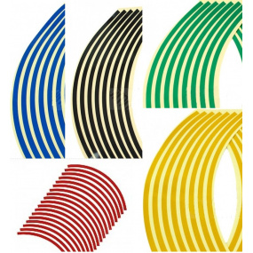 Pásky na kolesá - rôzne farby