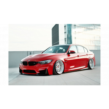 Splitter BMW 3 F80 M-Pack predný + Rámčeky pre bočné vstupy vzduchu