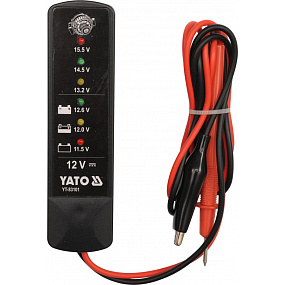Tester autobatérií LED