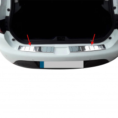 Nerez leštený kryt hornej hrany zadného nárazníka Renault Clio IV 2012-2019 HTB
