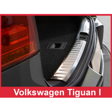Nerez kryt ochrana batožinového priestoru Volkswagen Tiguan 2007-15