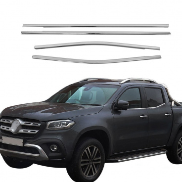 Nerez spodní obložení oken Mercedes X-Classe 2017+ Nerez spodní obložení oken Mercedes X-Classe 2017+