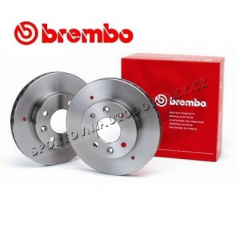 Brembo hladké kotúče BMW X5 (E53)