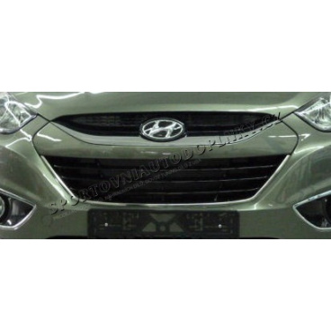Omtec nerez chróm lišta prednej masky - Hyundai ix35 Omtec nerez chróm lišta prednej masky - Hyundai ix35