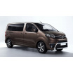Nerez kryt- čierna ochrana prahu zadného nárazníka Toyota Proace Verso II 2016+