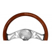 Volant 380mm Drevo