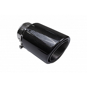 Koncovka tlmiča 101mm vstup 70mm Carbon Gloss