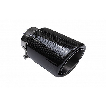 Koncovka tlmiča 101mm vstup 70mm Carbon Gloss