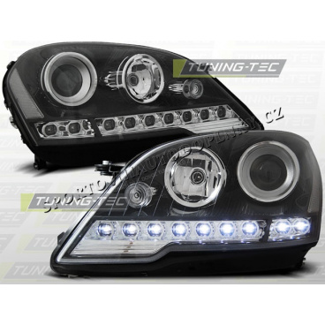 MERCEDES W164 ML M-KLASA 08- PŘEDNÍ ČÍRÁ SVĚTLA DAYLIGHT LED BLACK MERCEDES W164 ML M-KLASA 08- PŘEDNÍ ČÍRÁ SVĚTLA DAYLIGHT LED BLACK