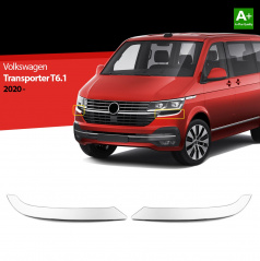 Nerez spodné kryty predných svetiel VW T6.1 2019+