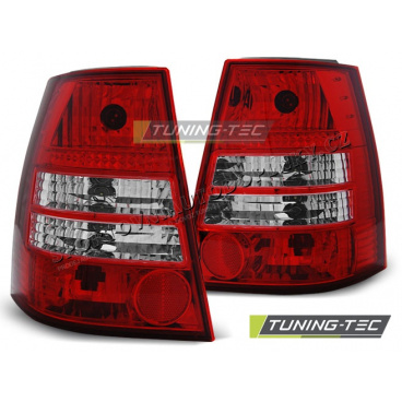 VW Golf 4, Bora 1999-06 variant zadné lampy red white (LTVW93)