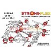 Audi Allroad 2004-11 Strongflex Šport zostava silentblokov len pre zadnú nápravu 20/22 ks