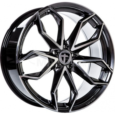 8,0x18 5/100 ET40 Tomason TN22; dark hyperblack polished, kužeľ, priemer 63,4 (650kg) 8,0x18 5/100 ET40 Tomason TN22; dark hyperblack polished, kužeľ, priemer 63,4 (650kg)