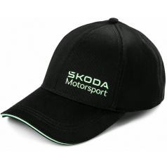 Originálna šiltovka Škoda Motorsport čierna