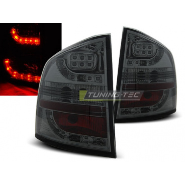 Škoda Octavia 2 kombi 2004-12 zadné LED lampy smoke (LDSK04)