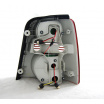 VW Touran 02.2003-10 zadné lampy red white LED (LDVW46)