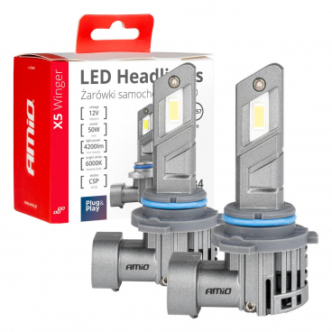 Automobilové LED žiarovky série X5 Winger HB4 6000K Canbus Automobilové LED žiarovky série X5 Winger HB4 6000K Canbus