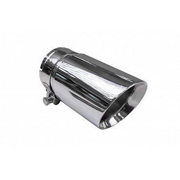 Koncovka tlmiča 101mm vstup 67mm Leštená