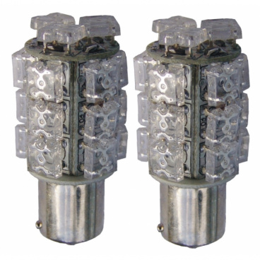 Žiarovky 18 LED BAY15d červené 12V Žiarovky 18 LED BAY15d červené 12V