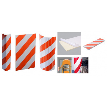 Reflexné penové nárazníky-rohový, rovný, okrúhly