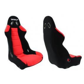 Športové sedadlo Bimarco Cobra III Velúr Čierna Červená