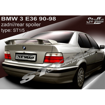 BMW 3 / E36 SEDAN 90-98 spoiler zadnej kapoty (EÚ homologácia)