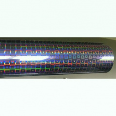Fólie na sklo 150x50 cm holografická D-SQUARE