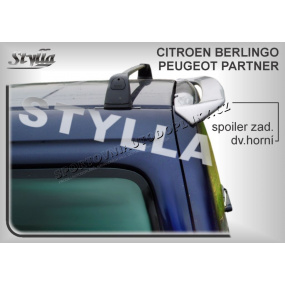 Citroen Berlingo (97+) spoiler zadných dverí horný (EÚ homologácia)