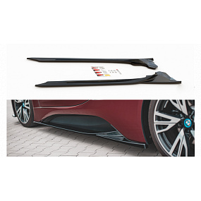 Dokładka BMW i8 I12 Progi Gloss Black