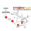 Subaru SVX StrongFlex Sport kompletní sestava silentbloků 22 ks