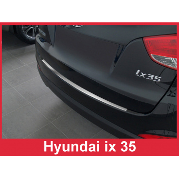Nerez kryt- ochrana prahu zadného nárazníka Hyundai ix35 2010-16