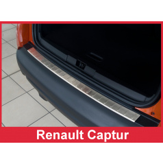 Nerez kryt- ochrana prahu zadného nárazníka Renault capture 2013-17