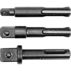 Sada adaptérů SDS+ 1/4", 3/8", 1/2"