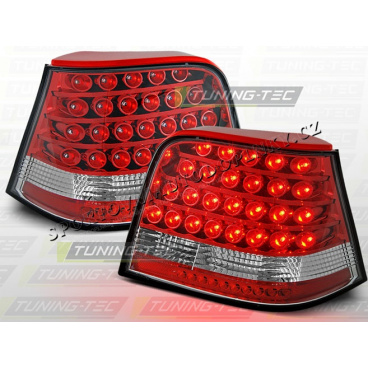 VW Golf IV 1997-03 zadné LED lampy Red (LDVW21)