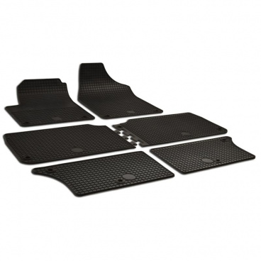 Gumové koberce-gumové autokoberce, VW SHARAN 1995-2010 - 6 dielov