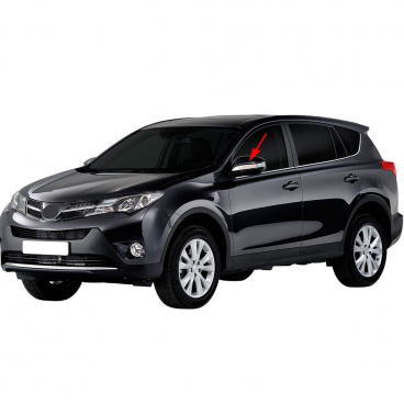 Nerez lišta do zrkadiel Toyota RAV4 2013+