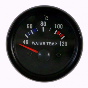 Prídavný budík KET teplota vody 52 mm