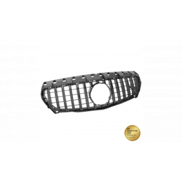 Gril Mercedes-Benz CLA C117, X117 GT Lesklá Čierna