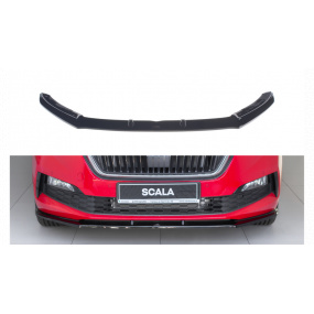 Splitter Skoda Scala przód v.1 Gloss Black Splitter Skoda Scala przód v.1 Gloss Black