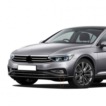 Nerez kryty predných hmloviek VW Passat 2019-21 Nerez kryty predných hmloviek VW Passat 2019-21